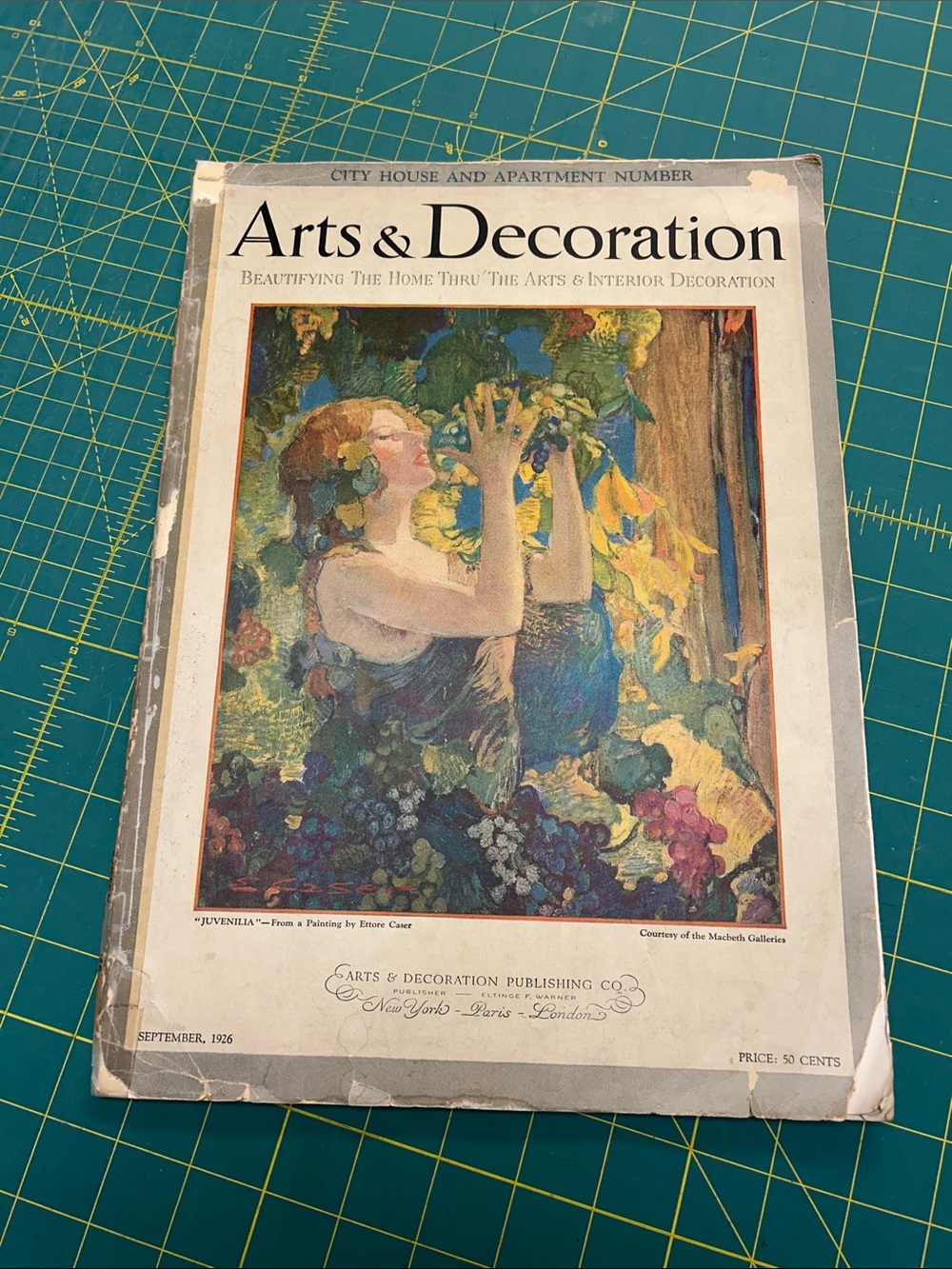 Arts & Decoration Magazine September 1926